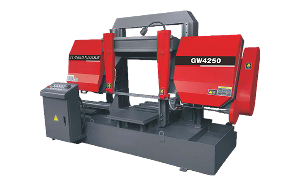 寻乌GW4250双柱龙门卧式带锯床