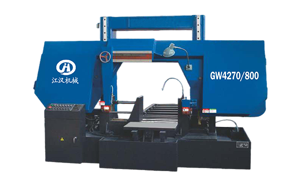 寻乌GW4270/800双柱龙门卧式带锯床