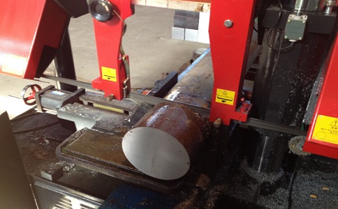 寻乌数控带锯床切削时出现打齿现象如何处理？